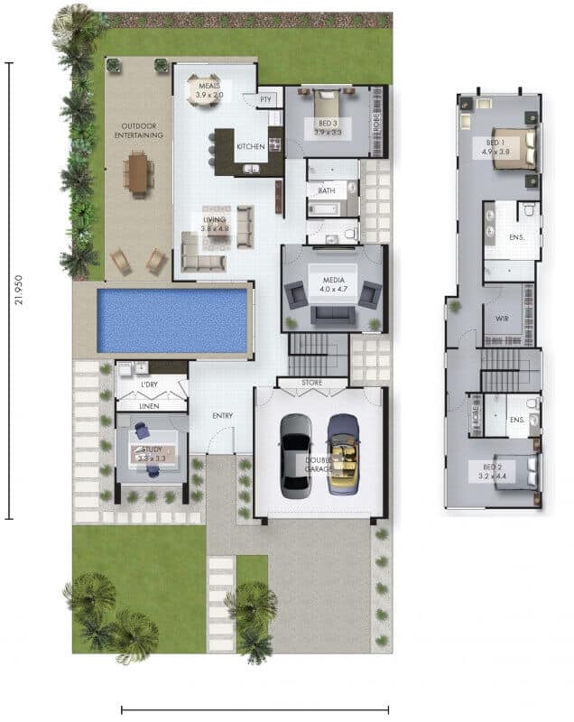 modena house floor plan