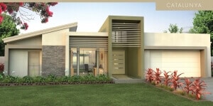 catalunya house plan facade