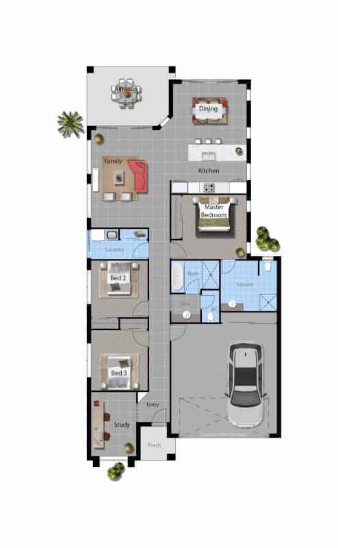 David Reid Homes queanbeyan house floor plan
